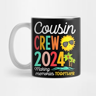 Cousin Crew 2024 Summer Vacation Beach Family Trip Mug